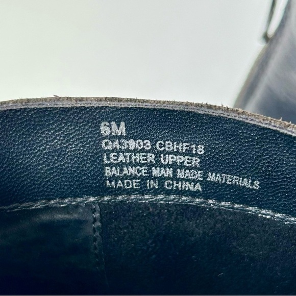 Korks Kork-Ease Gemini V Black Leather Ankle Boots Booties Size 6 - Picture 10 of 10